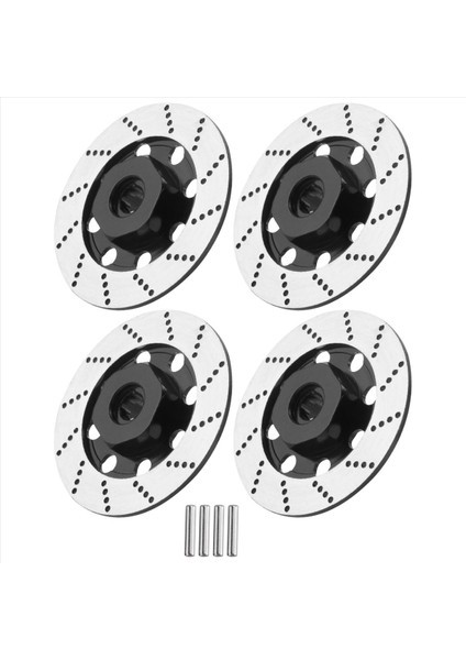 1/10 D4 Yol Yarışı Rc Araba Parçaları Için 4 Adet Metal Fren Diski Jant Kutusu Altıgen Adaptör 12MM, Siyah (Yurt Dışından) fırsatları