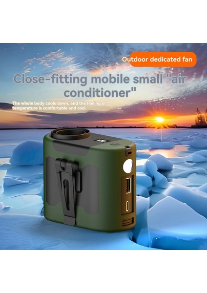 Belden Asılan Vantilatör Uzun Pil Ömrü Açık Hava Yüksek Gücü Taşınabilir Mini Spor Turuncu (Yurt Dışından) fırsatları