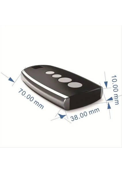 Gates Stylo 2k Garaj Kapısı Uzaktan Kumandası 433.92MHZ Hareketli Kodlu Kapı El Vericisi Için 2 Adet (Yurt Dışından) modelleri