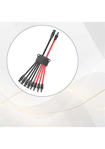 Güneş Konnektör Kablosu 2 Ila 8 Y Panel Için Dal Konnektörü (Yurt Dışından) indirimleri