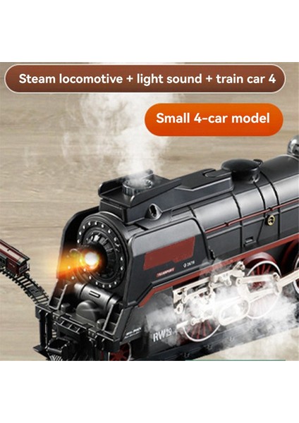 Çocuklar Için Buharlı Lokomotif, Raylı, Şarj Edilebilir Elektrikli Uzaktan Kumandalı Tren Seti, Çocuklara Doğum Günü Hediyesi. (Yurt Dışından) fiyatları