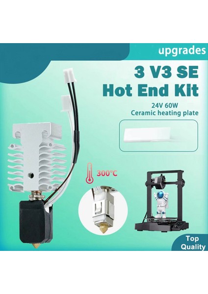 V3 Se 24V 60W Seramik Isıtıcı Termistör 3D Yazıcı Isıtma Bloğu Için Sıcak Uç Yükseltme Kiti (Yurt Dışından) fiyatları
