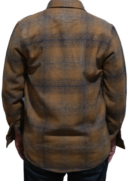 Erkek Oduncu Gömlek Uzun Kol Ekose Desen Açık Kahve fiyatları