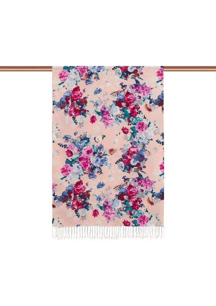 Ipekevi Desenli Ipek Şal - Gül Bahçesi Desenli - Toz Pembe fiyatları