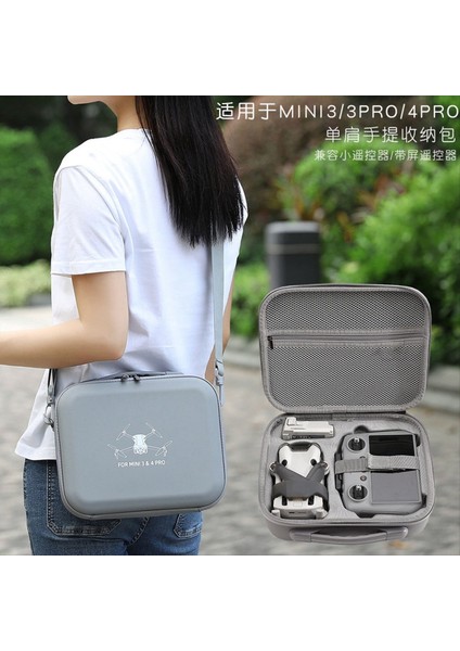 Mini 3 Pro/mini 4 Pro Drone Uzaktan Kumanda Aksesuarları Için Taşınabilir Taşıma Çantası Koruyucu Saklama Su Geçirmez Kılıf (Yurt Dışından) modelleri