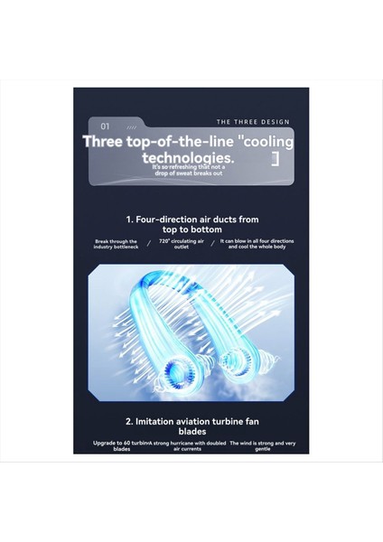 Dijital Ekranlı, USB Şarj Edilebilir, Taşınabilir, Askılı, Boyun Askılı, Kanatsız Boyun Bantlı Vantilatör (Yurt Dışından) modelleri