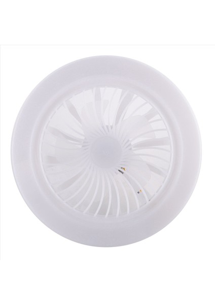 2x 30W Entegre Işıklı Tavan Vantilatörü E27 Uzaktan Aydınlatma Yatak Odası Oturma Odası Anahtar Kontrolü Ev Lambası A (Yurt Dışından) modelleri