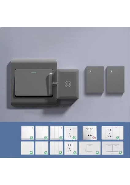 Ev Kontrol Cihazı Uzaktan Anahtar Düğmesi Itme Çubuğu Kontrol Robotu (Yurt Dışından) modelleri