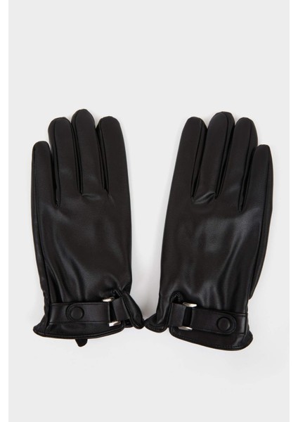 Erkek Suni Deri Eldiven A6624AX25WN