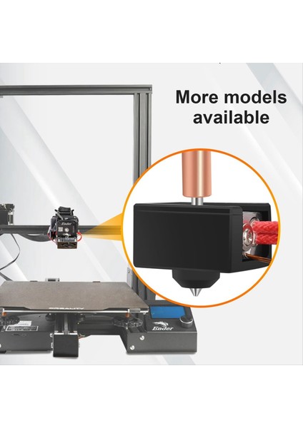 Sprite Ekstruder Yükseltme Isıtıcı Bloğu Kiti Yüksek Sıcaklık 300℃ Titanyum Isı Kesici 3 S1/ender3 S1 Pro Için (Yurt Dışından) indirimleri