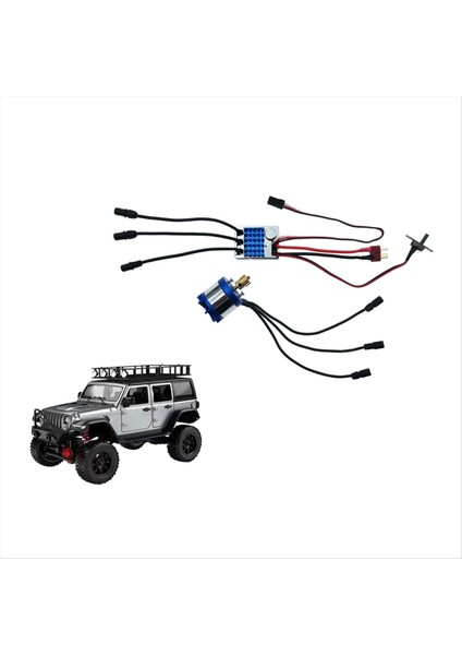 1/12 MN128 Rc Araba Yükseltme Parçası Için 2830 2100KV Paletli Fırçasız Motor Outrunner AM32 45A Esc Bec (Yurt Dışından) indirimleri