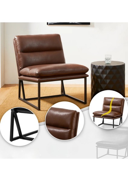 Modern Tasarım Metal Iskeletli Berjer , Portatif Zarif Tasarım Berjer Salon, Ofis, Cafe Iç Dizayn indirimleri