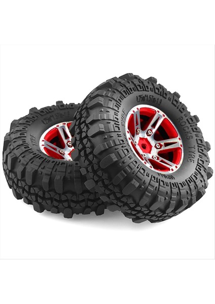1/10 Rc Paletli Araç Trx4 D90 D110 Eksenel SCX10 Için 4 Parça 108 mm 1,9 Inç Beadlock Jant Lastik Seti (Yurt Dışından) fırsatları