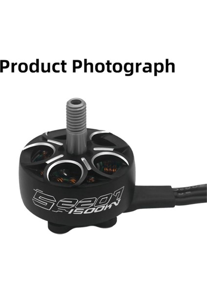 S2207 6s 8s Fırçasız Aeromodelling Motoru 5 Inç Iha'lar Için Yüksek Verimli Tork 1500KV (Yurt Dışından) fiyatları