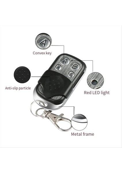 H80 TX22 Uzaktan Kumandalı Garaj Kapıları ve Bariyerleri, TX54R, TX52R, 433.92MHZ Kapı Için (Yurt Dışından) fırsatları