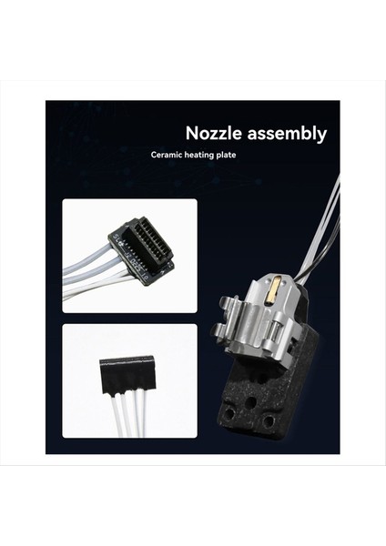 A1/a1 Mini 3D Yazıcı Hotend Isıtma Tertibatı Bileşenleri Için (Yurt Dışından) fiyatları