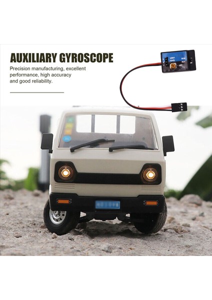 D12 Mini Kamyon Için Yüksek Hızlı Drift Yardımcı Jiroskop Düz Koşu Rc Araba Modifikasyon Aksesuarları (Yurt Dışından) indirimleri