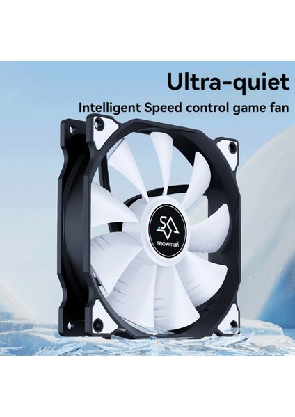 Masaüstü Bilgisayarlar Için 2x Bilgisayar Kasası Fanı 120 mm Sessiz Soğutma 4pın Pwm Soğutucu Cpu (Yurt Dışından) fiyatları