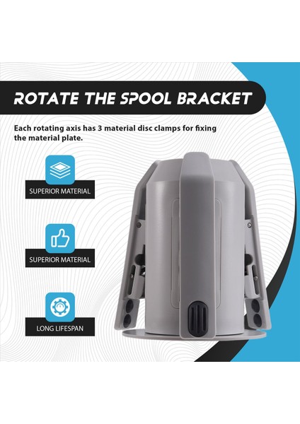 A1/a1 Mini 3D Yazıcı Parçaları Için Lite Döner Makara Tutucu Yükseltme Aksesuarları Sarı (Yurt Dışından) fırsatları