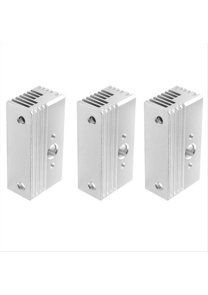 Sprite Ekstruder Alüminyum Isı Emici Soğutma Bloğu ENDER3S1 Plus PRO/CR10 Smart Pro/sermoon V1PRO 3D Yazıcı Için 3 Adet (Yurt Dışından)
