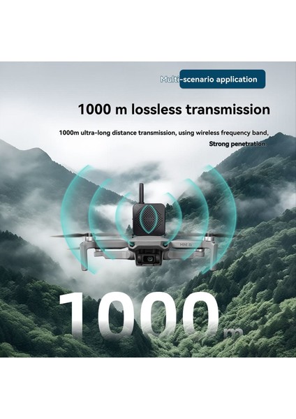 Drone Hoparlör Mini Dış Mekan 1000M Kontrol Mesafesi 4 Pro/mini 3 2/air 3/ (Yurt Dışından) modelleri