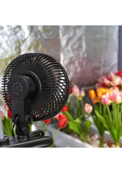 Yeniden Tasarlanmış Uzun Ömürlü Ec Motoru, 10 Dinamik Hızı ve Hidroponik Sirkülasyon Soğutması Için 6 Inçlik Büyüme Çadırı Klipsli Fan (Ab) (Yurt Dışından) fırsatları