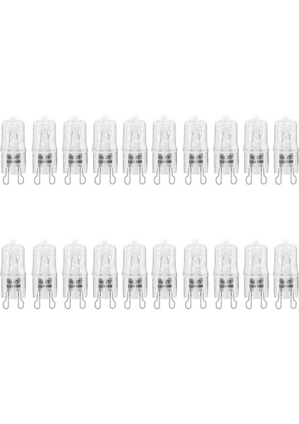 G9 Fırın Lambası Yüksek Sıcaklığa Dayanıklı Halojen Ampul Lamba Buzdolapları Fırınlar Fanlar Için 40W 500℃ Pin 120V (Yurt Dışından)