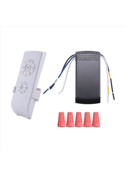 Evrensel Tavan Vantilatörü Lambası Uzaktan Kumanda Kiti Ac 220V Zamanlama Ayar Anahtarı Hızı Vericisi Alıcısı (Yurt Dışından) modelleri