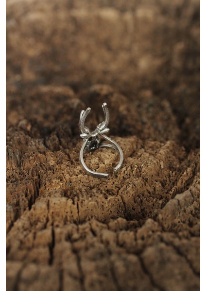 Ayarlanabilir Boynuz Tasarımlı Erkek Yüzük - Lisinya fiyatları