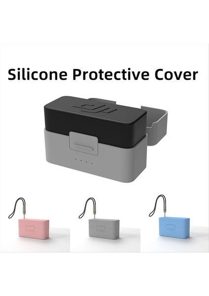 Mic Mini Silikon Koruyucu Kılıf Mikrofon Kılıfı Düşmeye Karşı Korumalı Şarj Bölmesi Yumuşak Kabuk Kiti Pembe (Yurt Dışından) modelleri