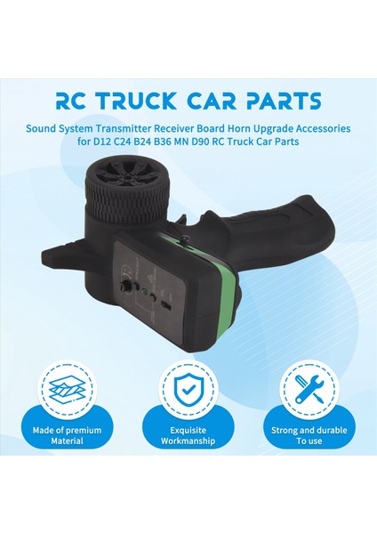 D12 C24 B24 B36 Mn D90 Rc Kamyon Araba Parçaları Için Ses Sistemi Verici Alıcı Kartı Korna Yükseltme Aksesuarları (Yurt Dışından) fırsatları