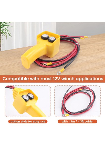 Araba Vinç Uzaktan Kumanda Anahtarı Düğme Takımı Kablolu Sap (Yurt Dışından) modelleri