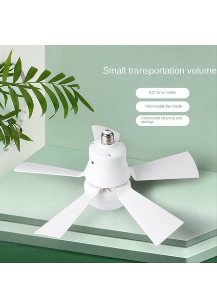 E27 Tabanlı, Uzaktan Kumandalı, Küçük Tavan Tipi Soketli Vantilatörlü Işık, Yatak Odası Mutfak (Yurt Dışından) fiyatları