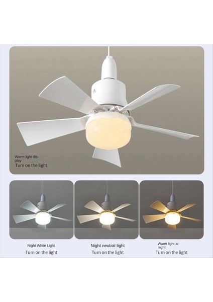 E27 Tabanlı, Uzaktan Kumandalı, Küçük Tavan Tipi Soketli Vantilatörlü Işık, Yatak Odası Mutfak (Yurt Dışından) modelleri