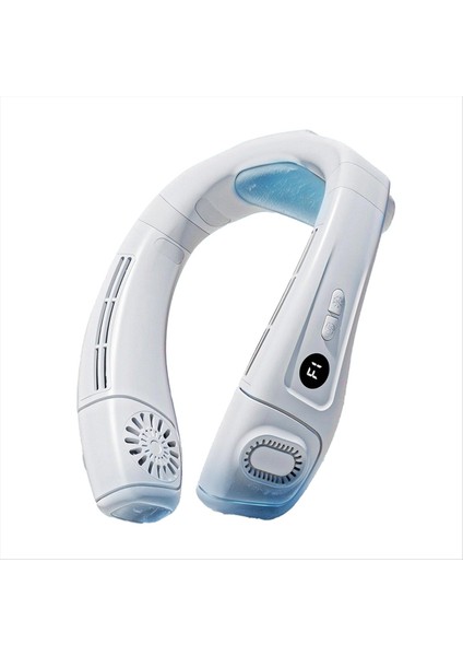 Boyun Klima Fanları, Plakalı 2'si 1 Arada Soğutma Fanı, 5200MAH Pil ile Çalışır, Dış Mekan/iç Mekan/seyahat Için (Yurt Dışından)