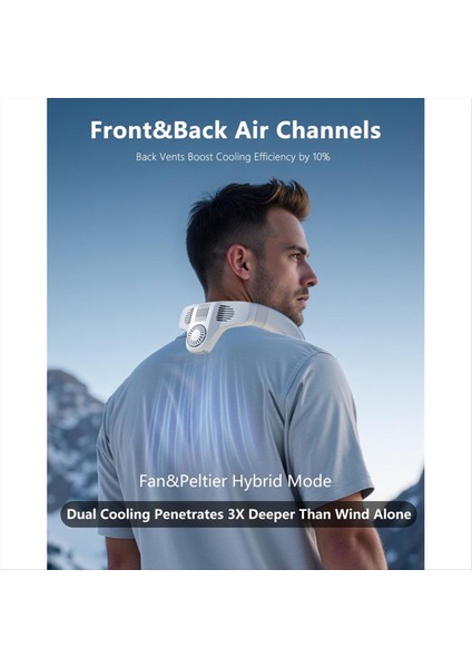 Boyun Klima Fanları, Plakalı 2'si 1 Arada Soğutma Fanı, 5200MAH Pil ile Çalışır, Dış Mekan/iç Mekan/seyahat Için (Yurt Dışından) fırsatları