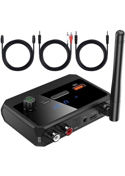 Stereo Alıcı Için Bluetooth Adaptörü - 5.3 Alıcı, Kablosuz Ev Ses Sistemi (Yurt Dışından)