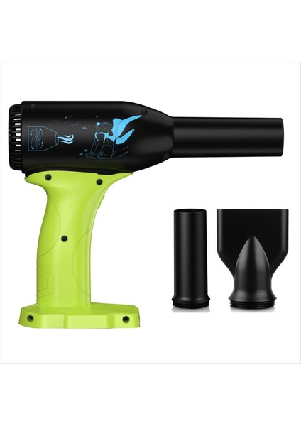 Jet Blower Turbo Fan + 18V Pil, 90000RPM Kuru Üfleyici, Kablosuz El Tipi Elektrikli Toz Giderme (Yurt Dışından)