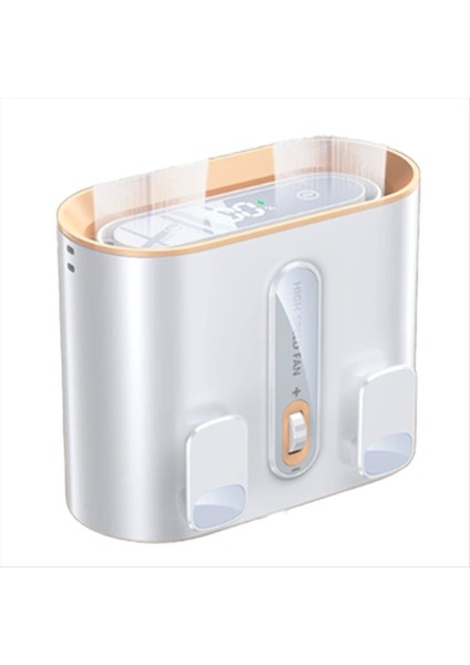 Bel Askılı Vantilatör 6000MAH Taşınabilir Klipsli Yüksek Hızlı Çift Kanallı Boyun Masaüstü Elektrikli B (Yurt Dışından)