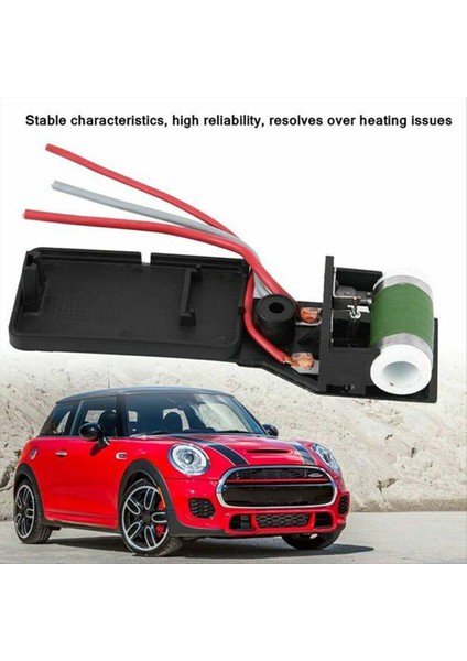 2 Adet 17117541092R Araba Motoru Soğutma Radyatörü Fan Motoru Direnci R50 R52 R53 2003-2008 Otomobil Parçaları Için (Yurt Dışından) indirimleri