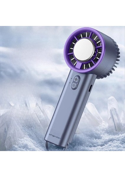 Taşınabilir Buz Sıkıştırma Fanı USB Şarj Edilebilir Yarı Iletken Soğutma Taşınabilir Küçük Şarjlı Turbo Klima (Yurt Dışından) fiyatları