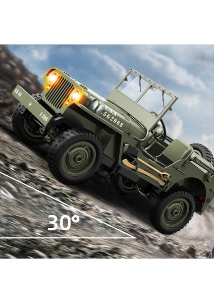1/10 Rc Araba 2.4g Rc 1941 4WD Rtr Paletli Tırmanma Ölçekli Kamyon Offroad Araç Yetişkin Oyuncakları Çocuklar Için Hediye Gri (Yurt Dışından) fiyatları