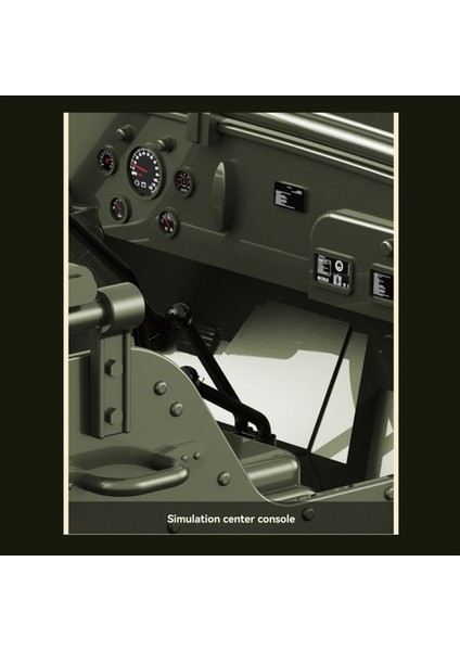 1/10 Rc Araba 2.4g Rc 1941 4WD Rtr Paletli Tırmanma Ölçekli Kamyon Offroad Araç Yetişkin Oyuncakları Çocuklar Için Hediye Gri (Yurt Dışından) indirimleri