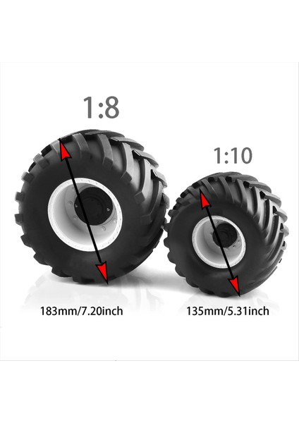 4 Adet 12 mm Altıgen Göbekli Rc Kamyon Lastiği ve Jantları 1/10 Stampede Hoss Yeşil Için 2,95 (Yurt Dışından) fiyatları