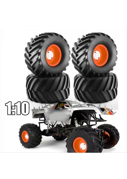 4 Adet 12 mm Altıgen Göbekli Rc Kamyon Lastiği ve Jantları 1/10 Stampede Hoss Yeşil Için 2,95 (Yurt Dışından) modelleri