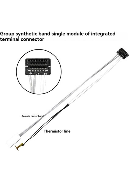 A1/A1MINI Hotend Yükseltme Kiti 24V 80W, Seramik Isıtıcı Plaka ve 3D Yazıcı Için Termistör (Yurt Dışından) modelleri