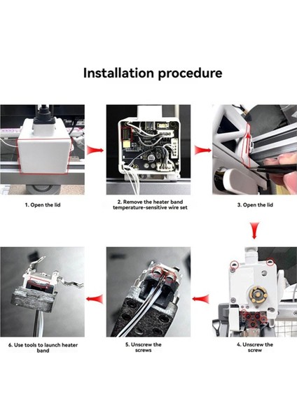A1/A1MINI Hotend Yükseltme Kiti 24V 80W, Seramik Isıtıcı Plaka ve 3D Yazıcı Için Termistör (Yurt Dışından) indirimleri