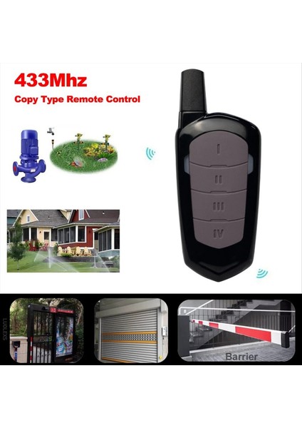 Garaj Uzaktan Kumandası Çoğaltıcı 433MHZ Kapı Kapısı Komutları Açıcı 433 92MHZ Elektrikli Döner Kod (Yurt Dışından) fiyatları