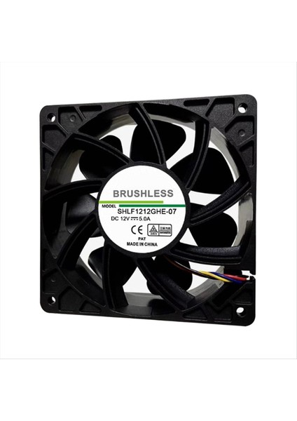 Antminer Bitmain S7 S9 4 Pinli Madenci Soğutma Fanı Konnektörü Fırçasız Yedek DC12V 5.0A Soğutucu Düşük Gürültü (Yurt Dışından)