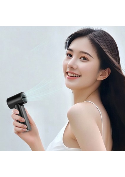 El Tipi Elektrikli Vantilatör Mini Turbo Hava Soğutma Ofis, Açık Hava Seyahat, Düşük Gürültü, Güçlü Hava Akışı Beyaz (Yurt Dışından) fiyatları